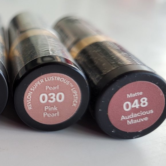 Revlon Lipsticks #30, ,48 and 415 -all sealed and new - Picture 2 of 2